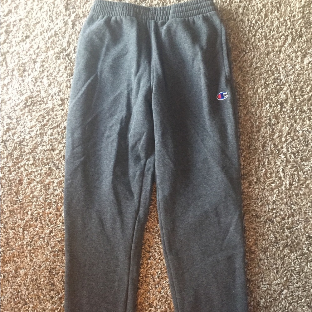 Boys Champion Grey sweatpants